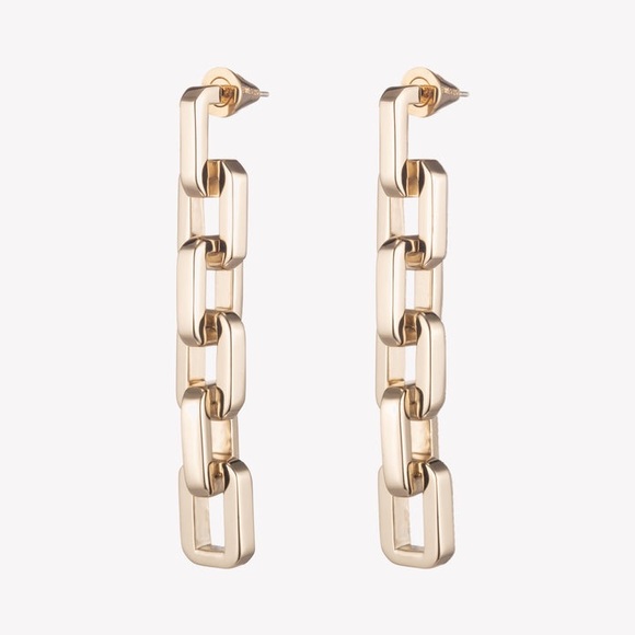 Eddie BORGO supra link drop earrings NWT Earrings - Picture 2 of 8